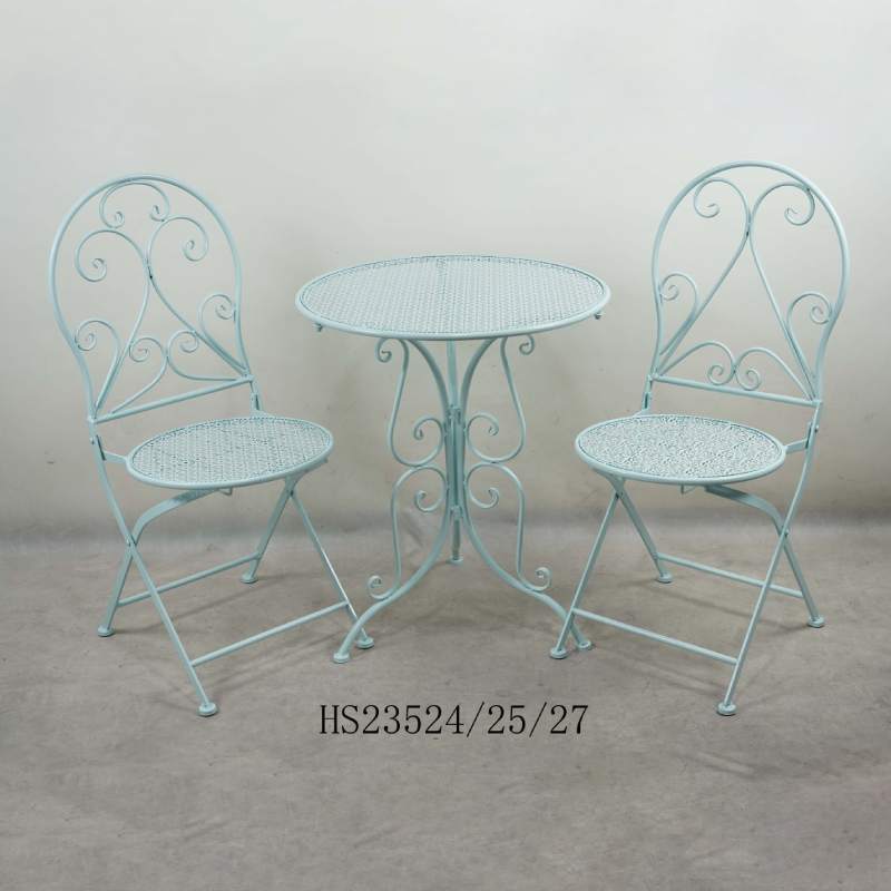 3 Piece Iron Patio Set